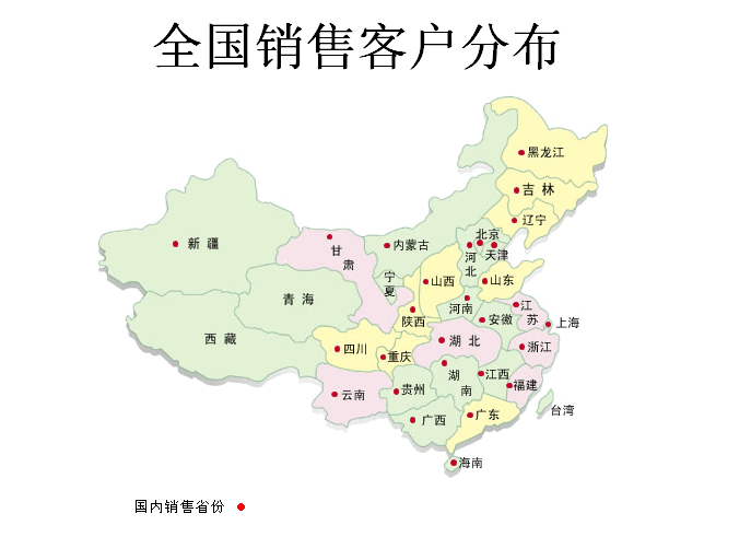 国内销售网络